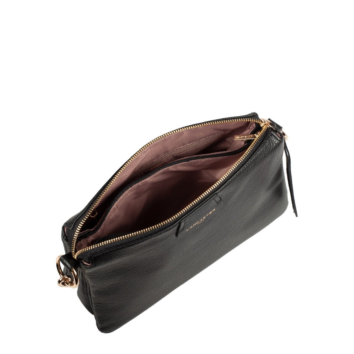 Grande pochette en cuir Dune Lancaster – vue 4