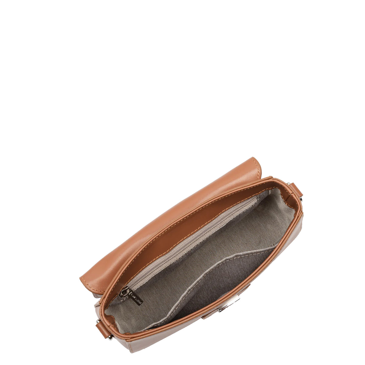 Sac à rabat en cuir Paris Ily Lancaster – vue 3