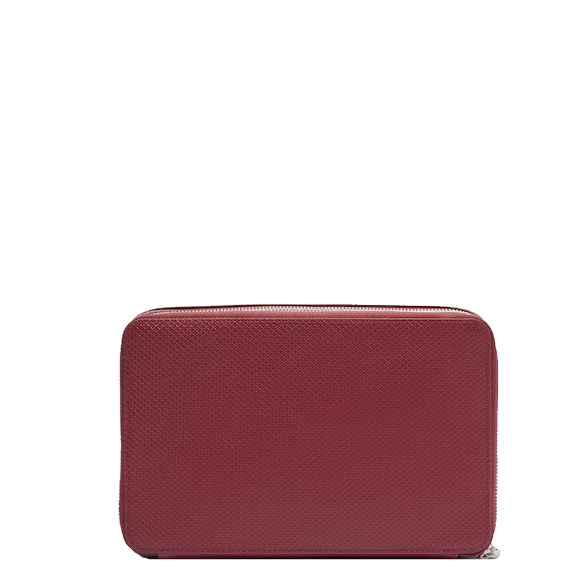 Sacoche pochette en cuir portée main Chantaco Lacoste – vue 2