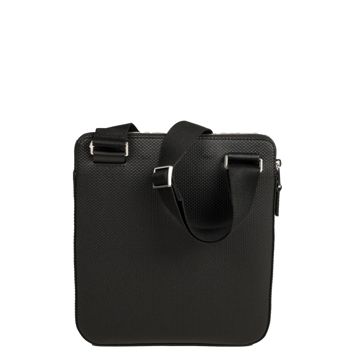Sacoche plate en cuir Chantaco Lacoste – vue 3