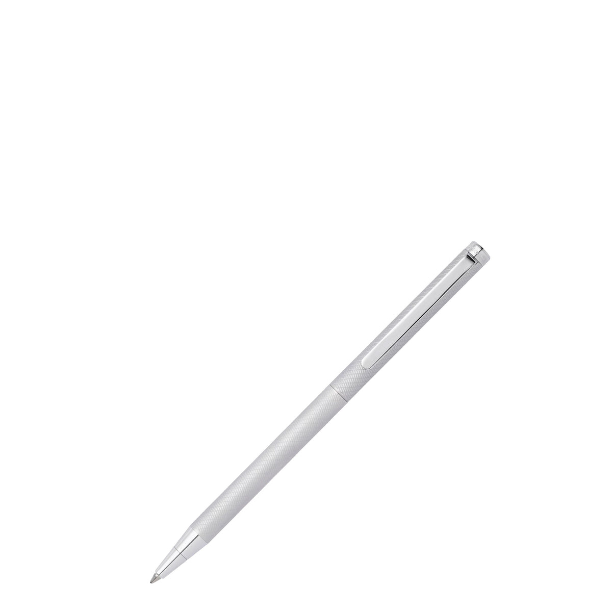 Stylo bille métal chrome Cloud Hugo Boss