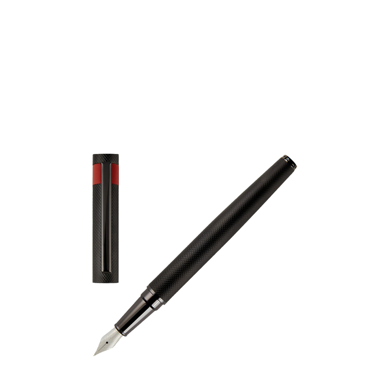 Stylo plume métal Loop Diamond Hugo Boss – vue 2