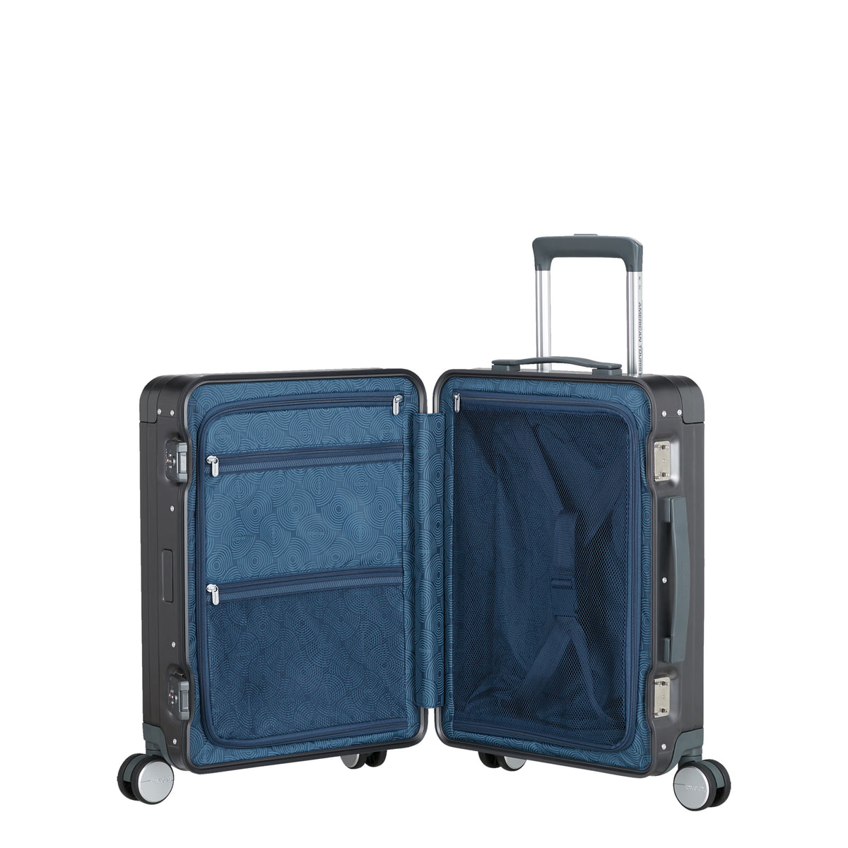 Valise cabine 55cm Soundbox Alu American Tourister – vue 3