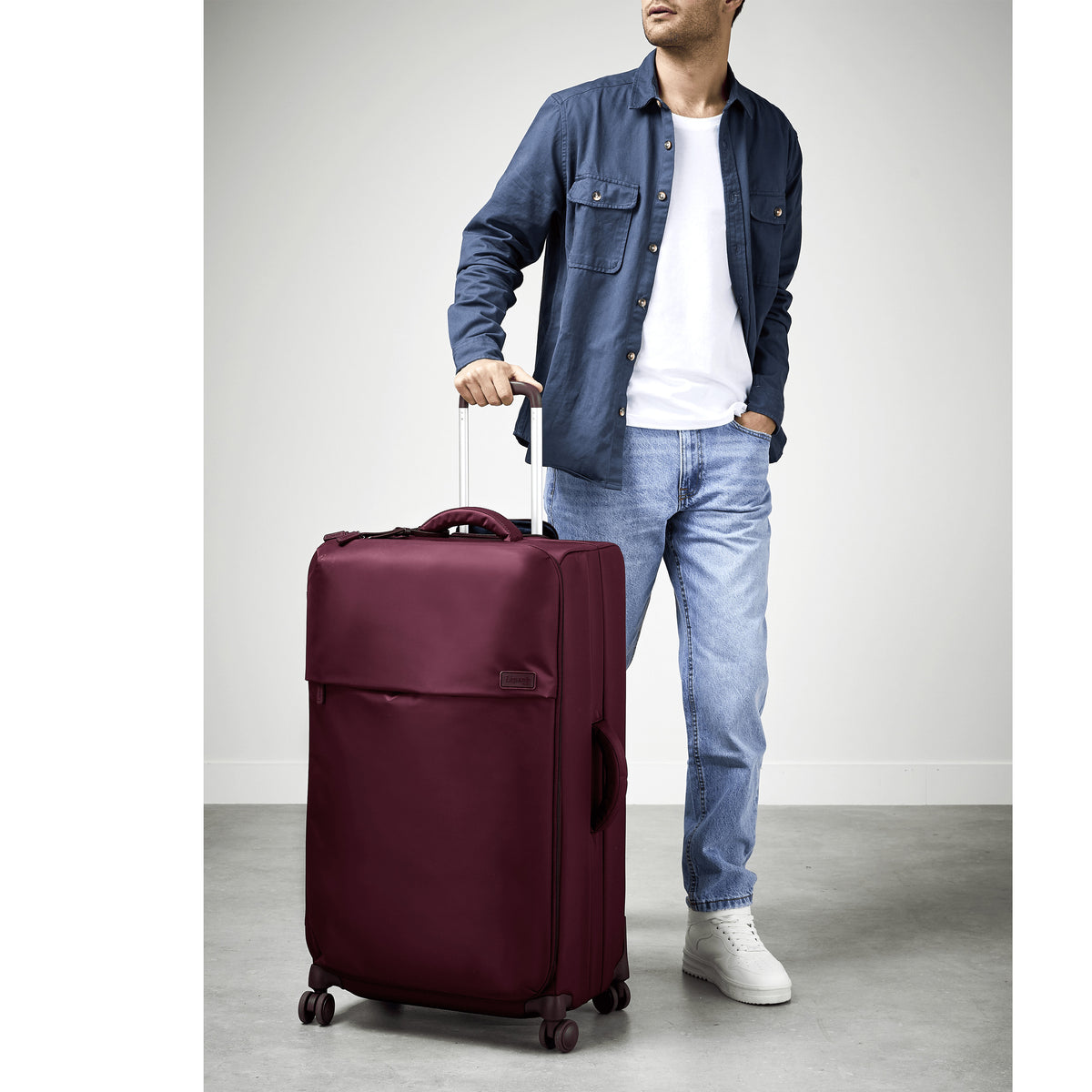 Grande valise 79cm Plume Lipault – vue 5