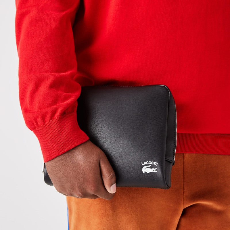 Pochette en cuir Lacoste Practice Lacoste – vue 5