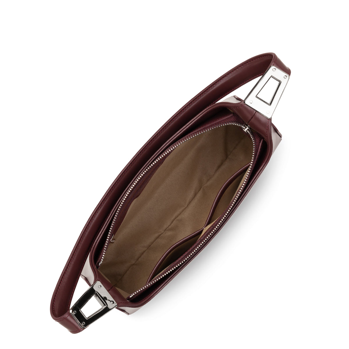 Sac baguette en cuir Suave Ace Lancaster – vue 4