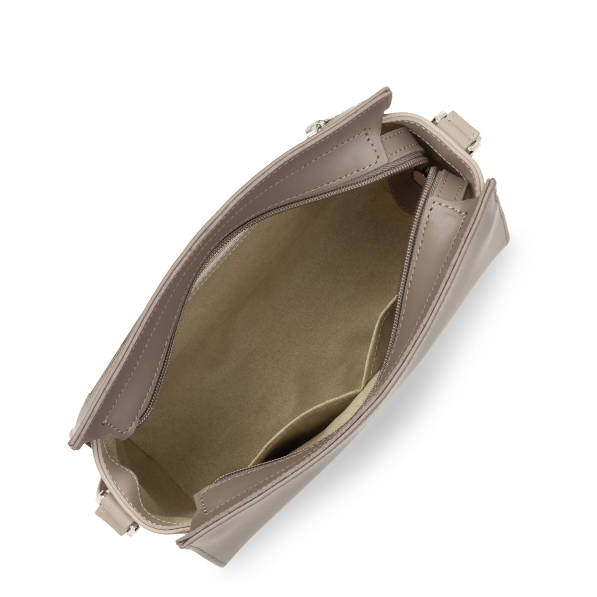 Sac porté travers en cuir Smooth Lancaster – vue 4