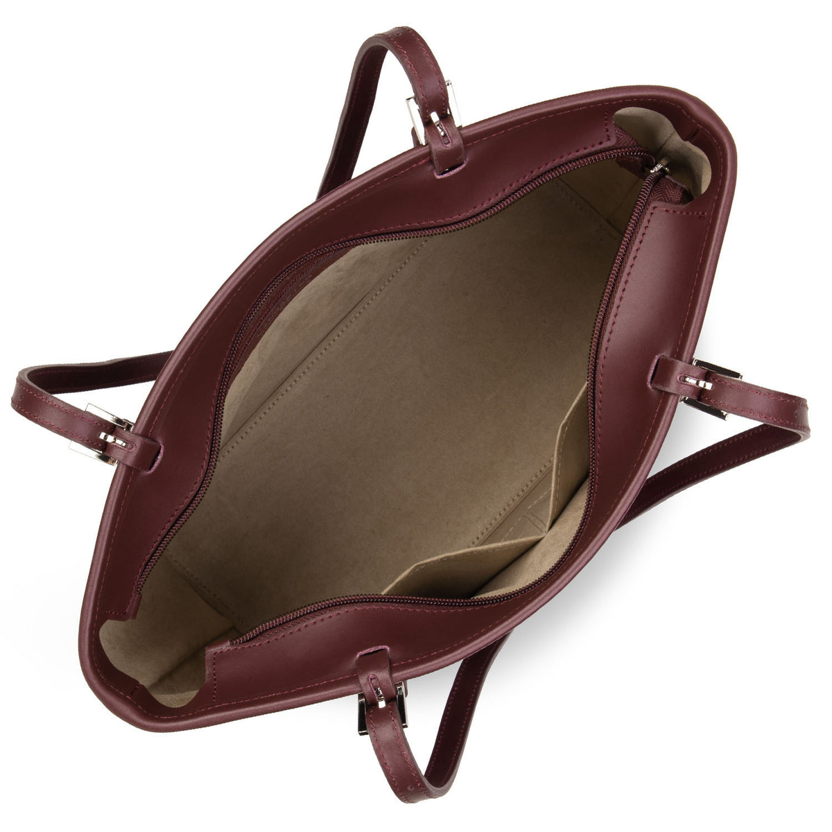 Sac cabas en cuir Smooth Lancaster – vue 4