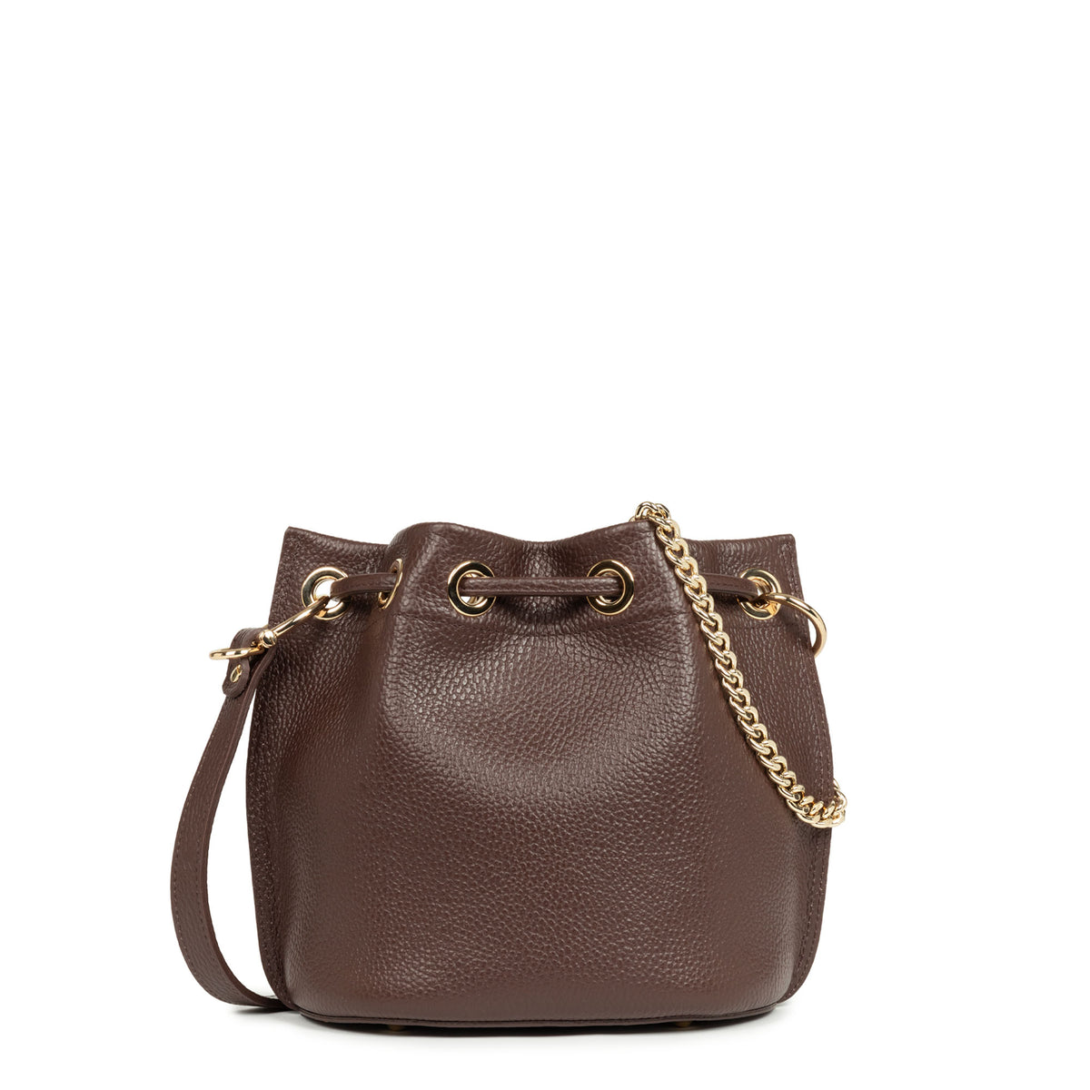 Petit sac bourse en cuir Alba Double Lancaster – vue 3