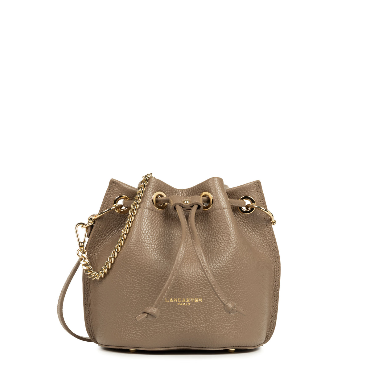 Petit sac bourse en cuir Alba Double Lancaster