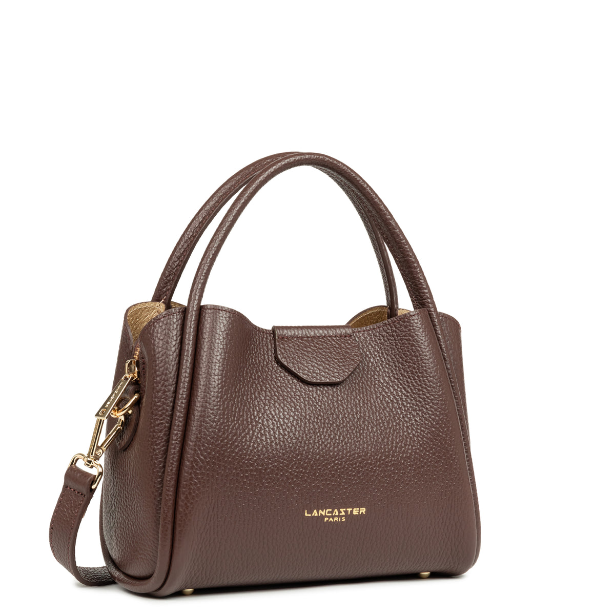 Petit sac à main en cuir Ida double Lancaster – vue 2