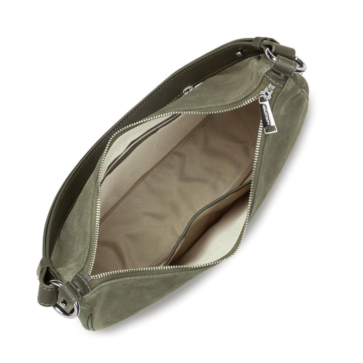 Grand sac Besace Suède Lancaster – vue 4