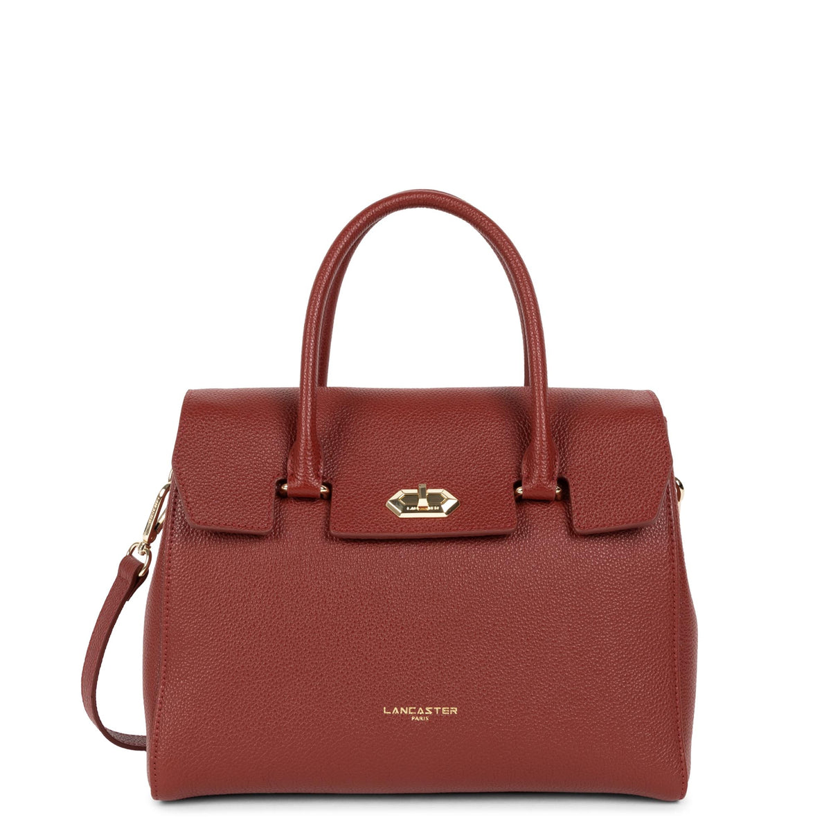 Sac à main en cuir Foulonné Milano Cosmo Lancaster