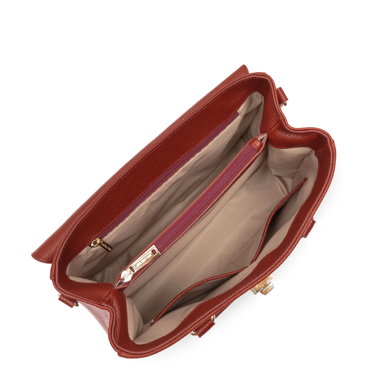 Sac à main en cuir Foulonné Milano Cosmo Lancaster – vue 5