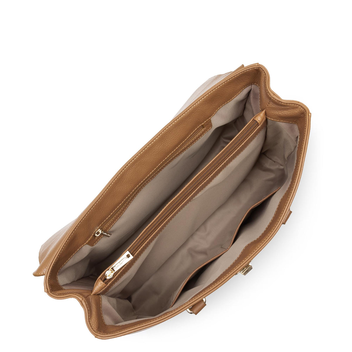 Grand sac cabas en cuir Milano Cosmos Lancaster – vue 5