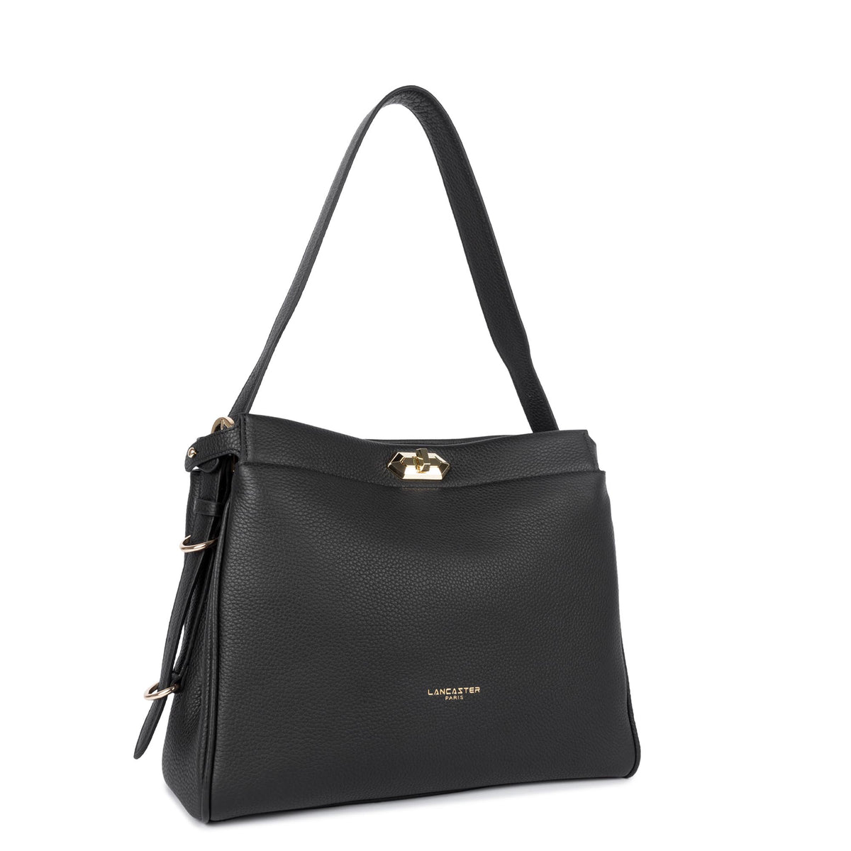 Grand sac Hobo vachette Mademoiselle Romy Lancaster – vue 2