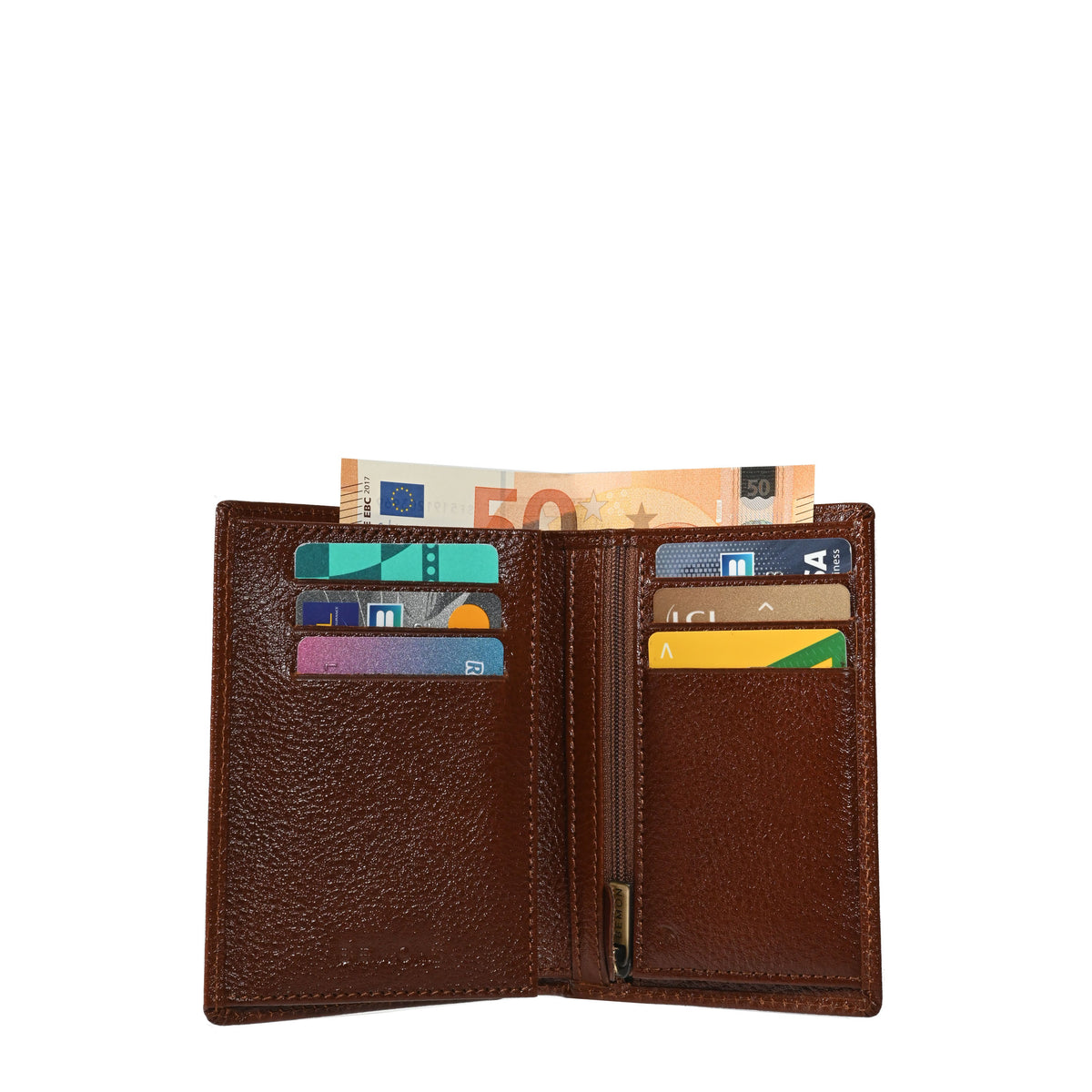 Portefeuille cuir Rachel Bemon – vue 4