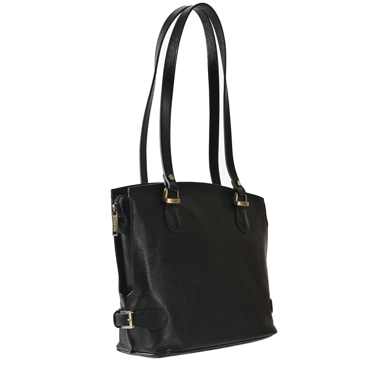 Sac épaule cuir Rachel Bemon – vue 2