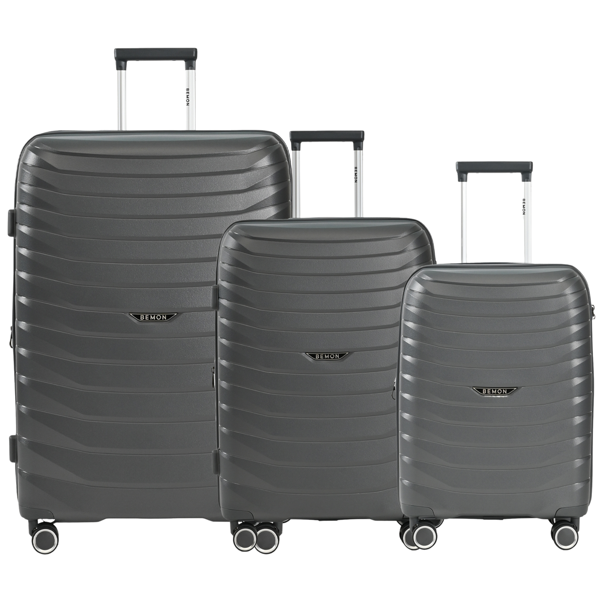 Lot de 3 valises 55cm, 66.5cm, 76cm Paris Bemon