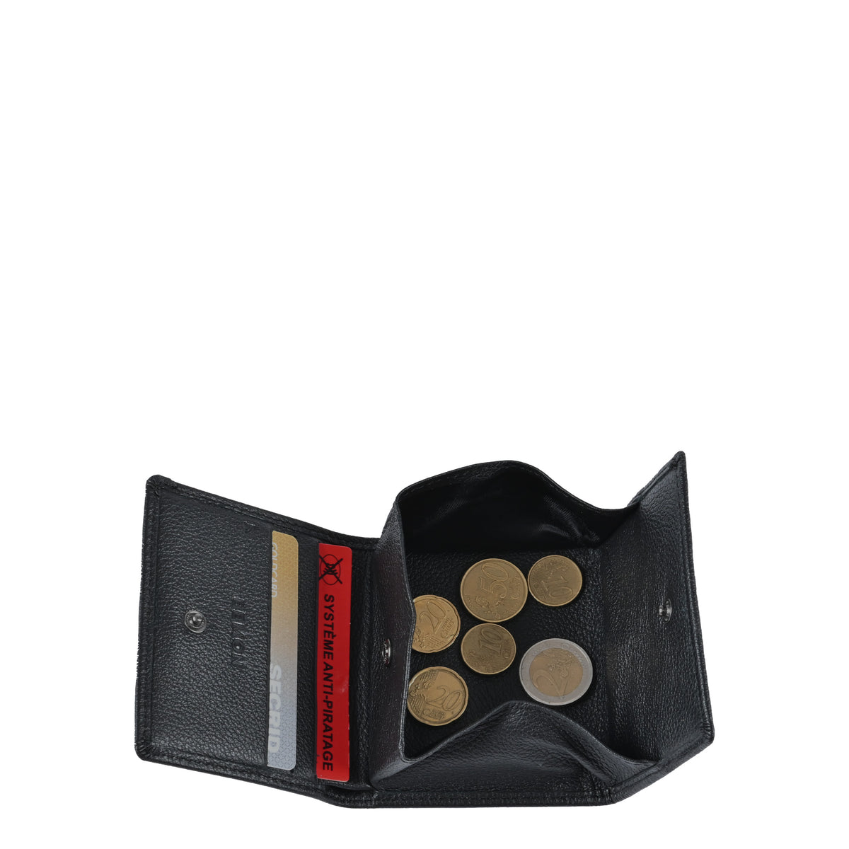 Porte monnaie en cuir Enzo Bemon – vue 5