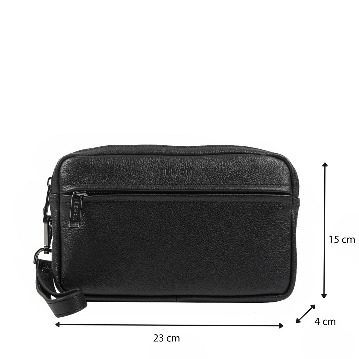 Pochette en cuir Enzo Bemon – vue 6