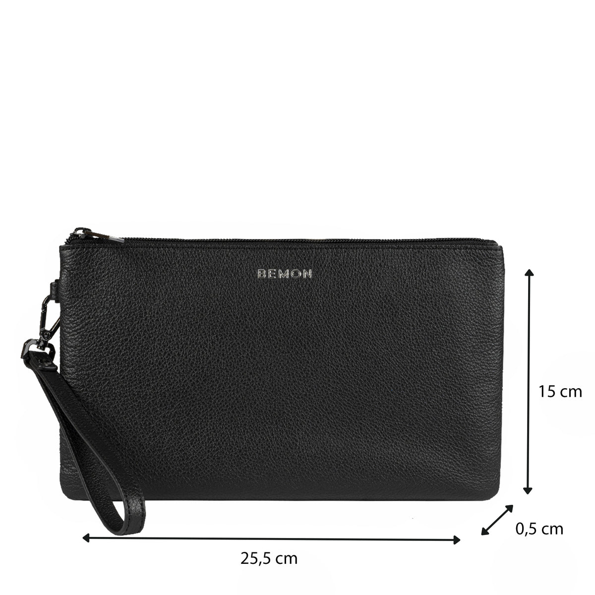 Grande pochette en cuir Enzo Bemon – vue 7
