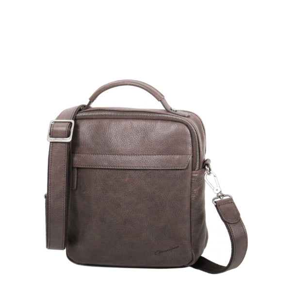 Sacoche Vintage Gerard Henon cuir