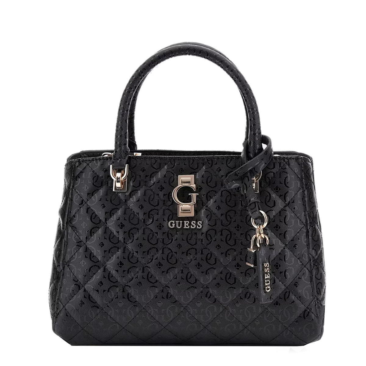 Sac à main Bessey logo 4G verni Guess