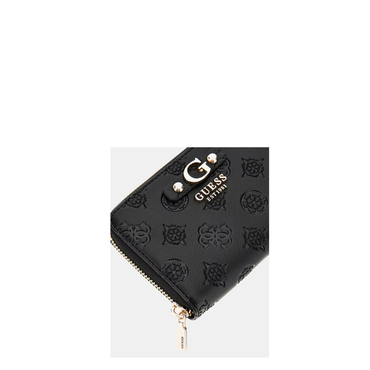 Portefeuille Gerty logo 4G pivoine Guess – vue 3