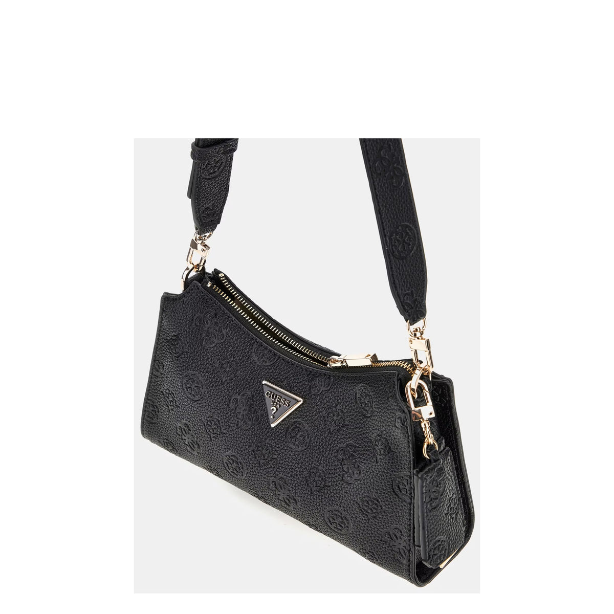 Sac Epaule Cresidia logo 4G pivoine Guess – vue 4