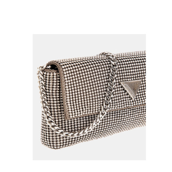 Mini sac à bandoulière Zalina strass Guess – vue 3