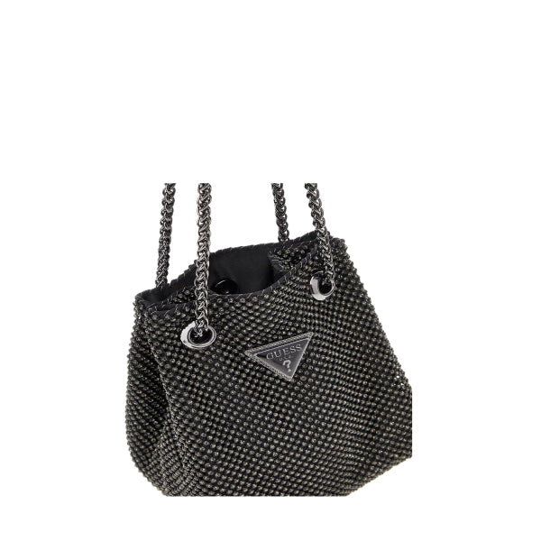 Mini sac seau zalina strass Guess – vue 3