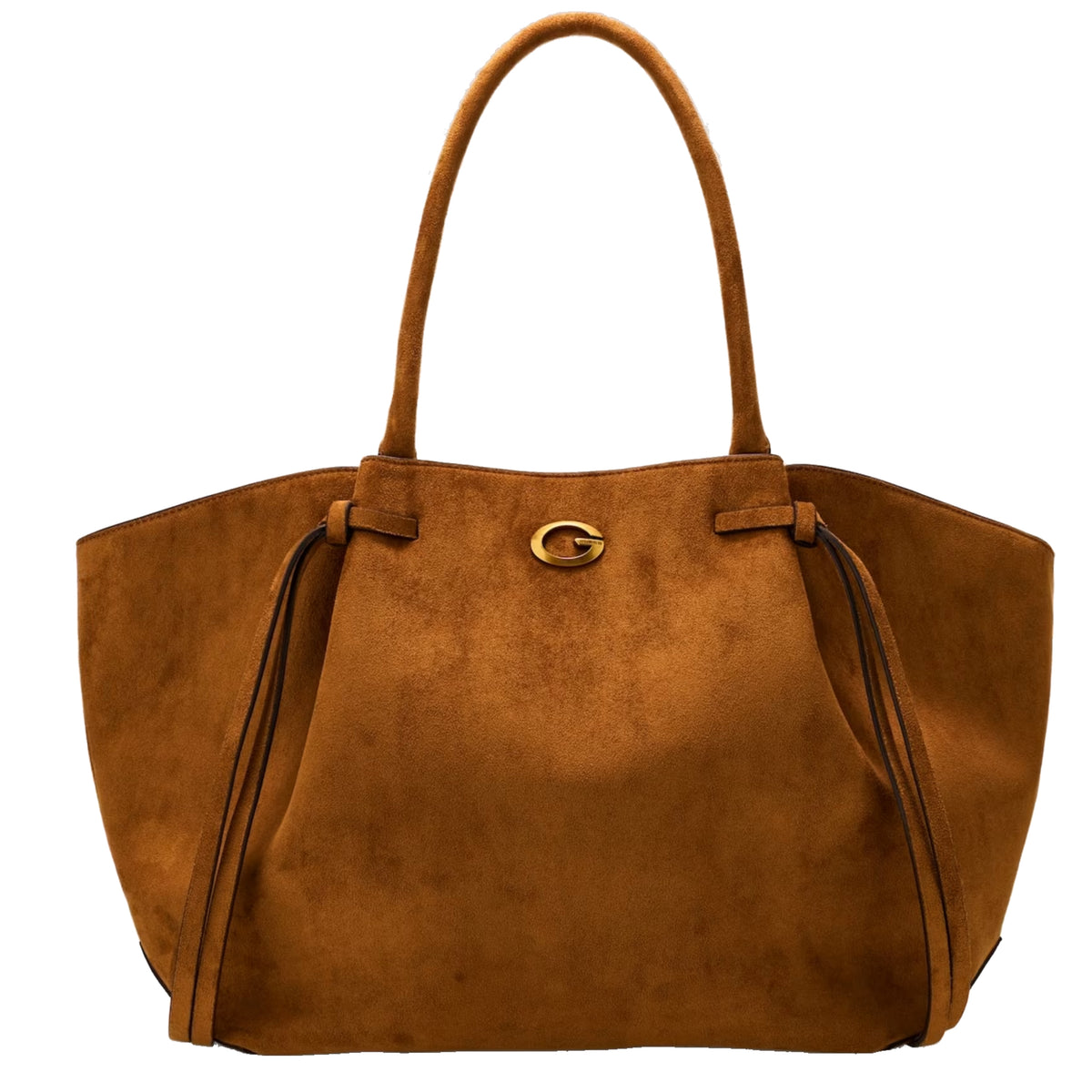 Guess Allegra Suede Tote Bag