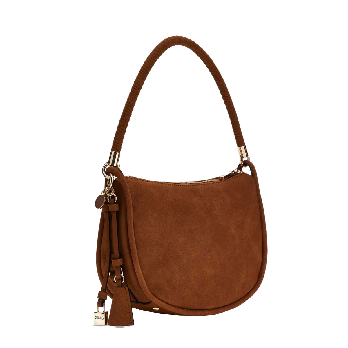 Sac d’épaule en daim Danya Guess – vue 2