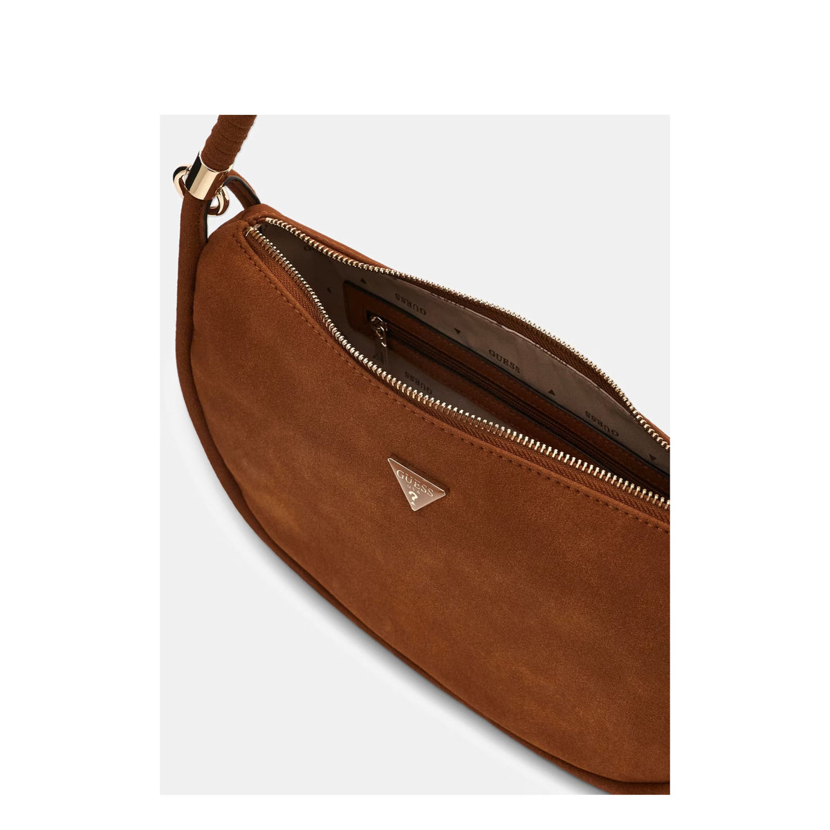 Sac d’épaule en daim Danya Guess – vue 3