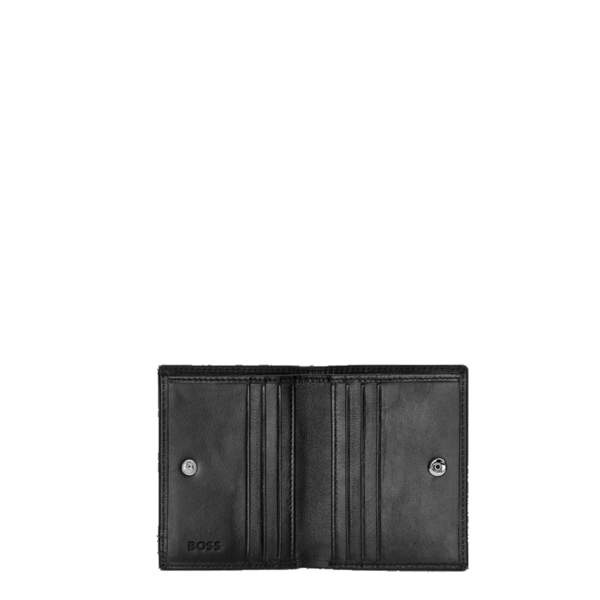 Porte cartes en cuir Trifold Iconic Hugo Boss – vue 2