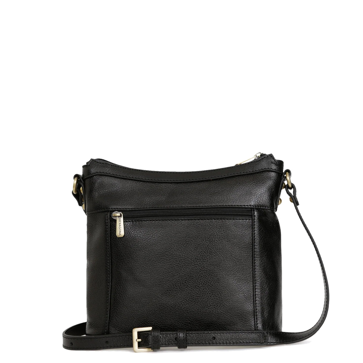 Sac porté travers en cuir République Hexagona – vue 3