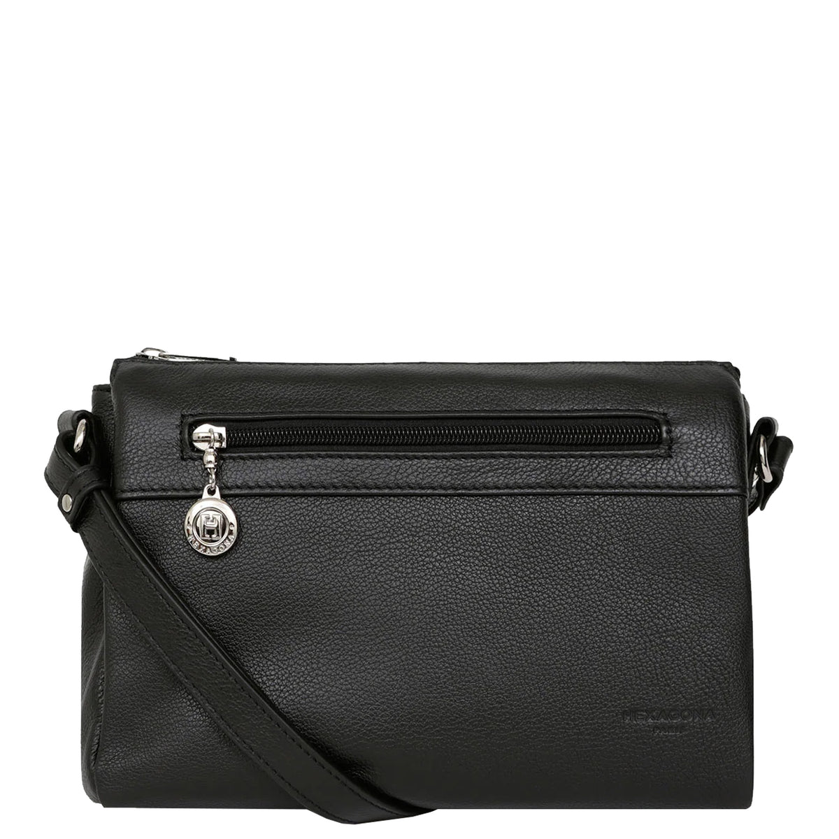 Sac porté travers en cuir Confort Hexagona