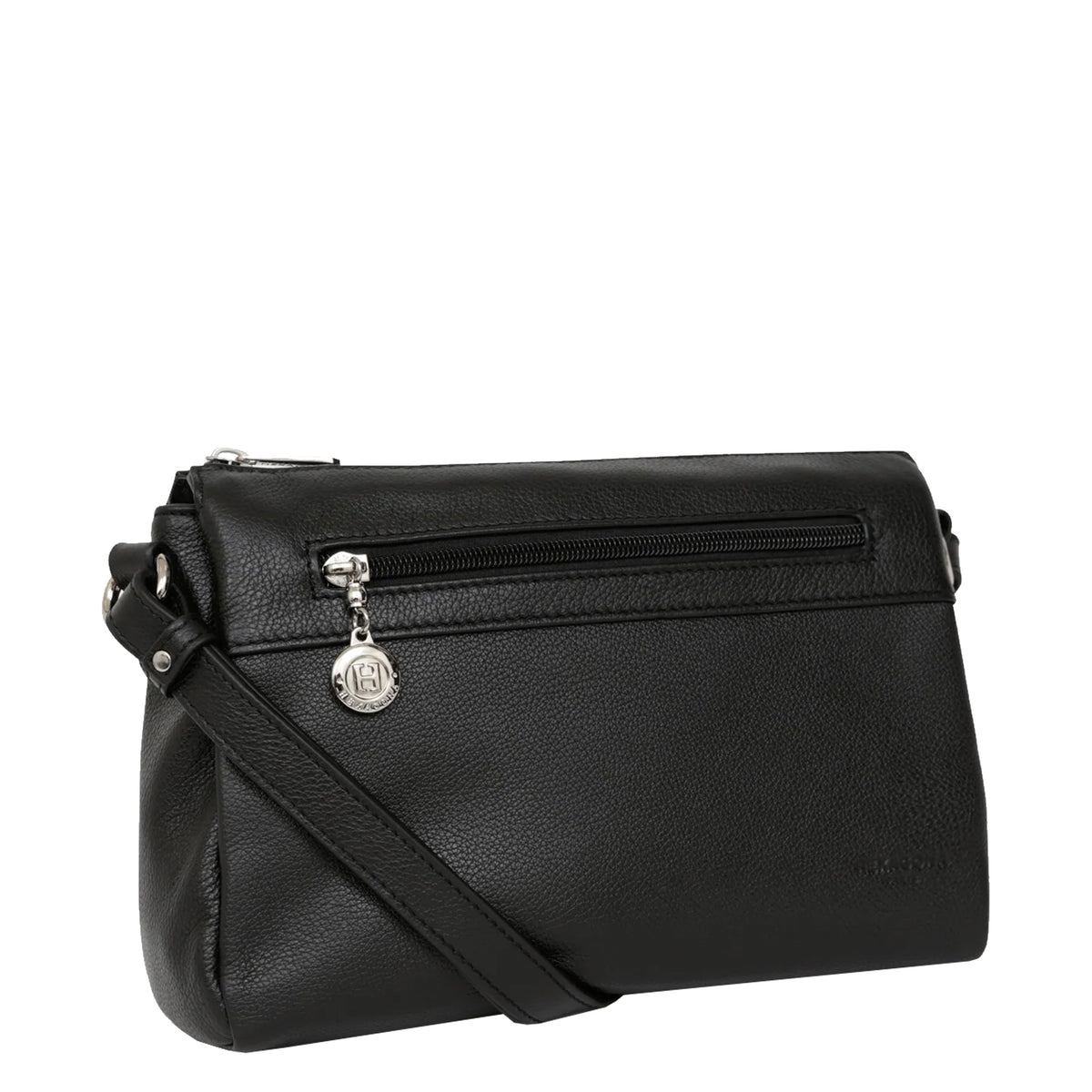 Sac porté travers en cuir Confort Hexagona – vue 2