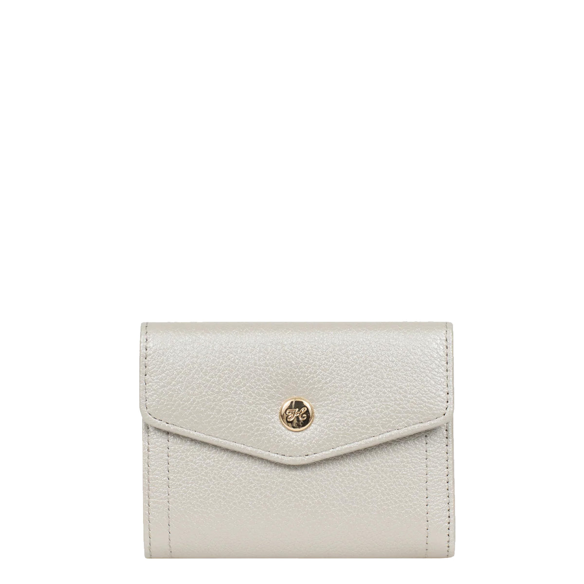 Portefeuille en cuir Luna Hexagona