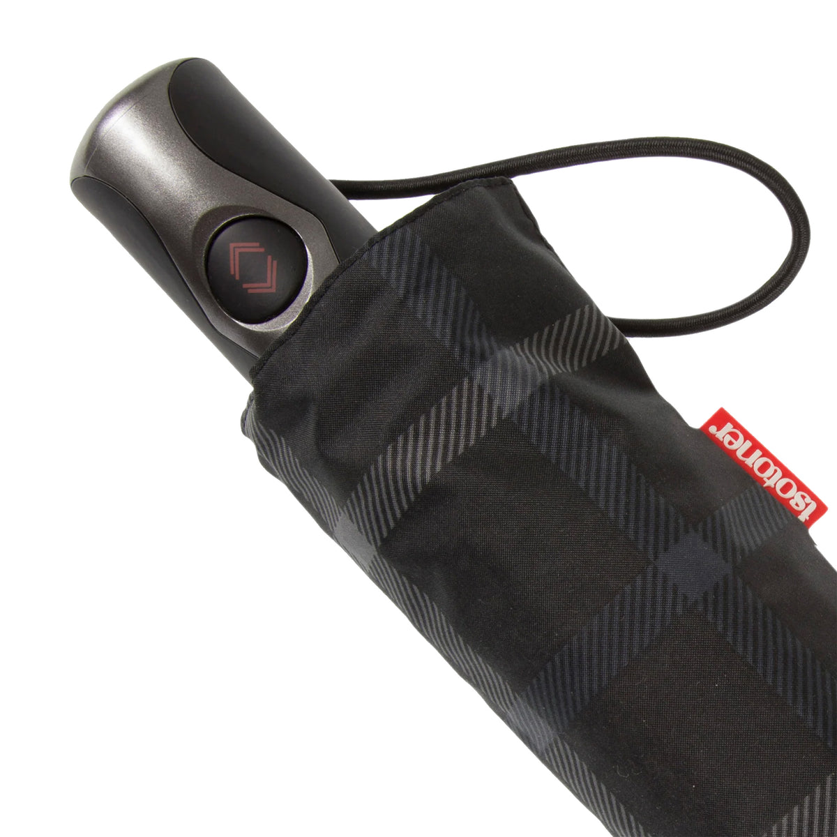 Parapluie pliant automatique X-tra Solide Isotoner – vue 3