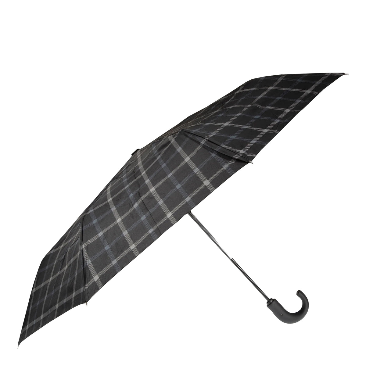 Parapluie pliant automatique Crook X-tra Solide Isotoner – vue 2