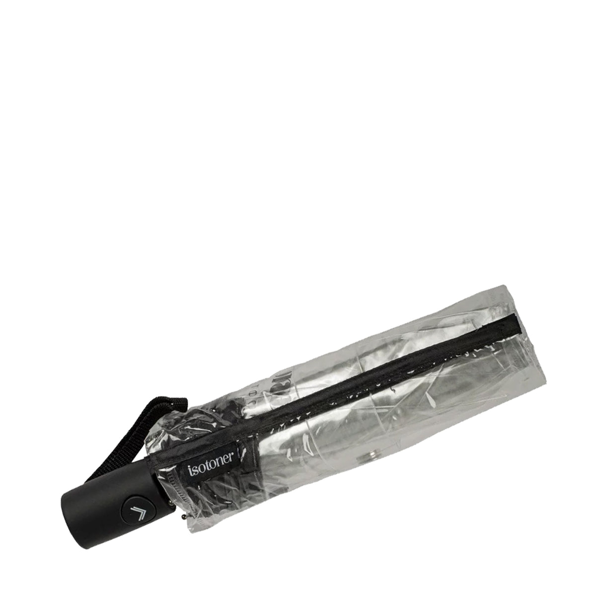 Parapluie pliant PVC/Noir Isotoner