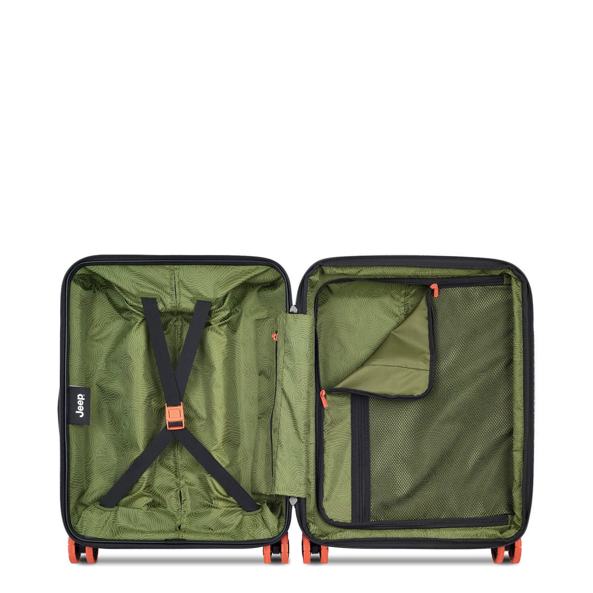 Valise cabine Slim extensible 55cm JH001A Jeep – vue 5