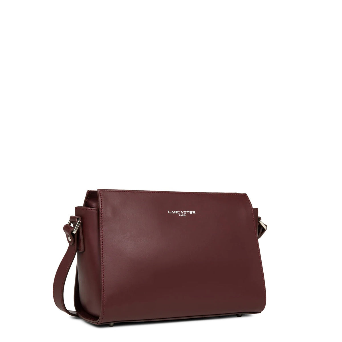 Sac porté travers en cuir Smooth Lancaster – vue 2