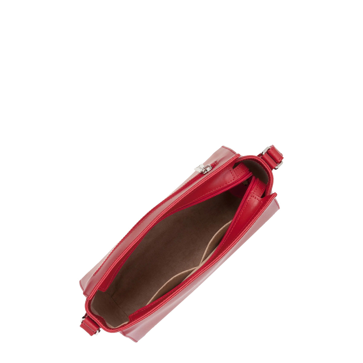 Sac porté travers en cuir Smooth Lancaster – vue 4
