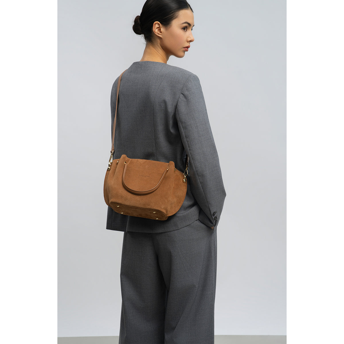 COWHIDE LEATHER BAG