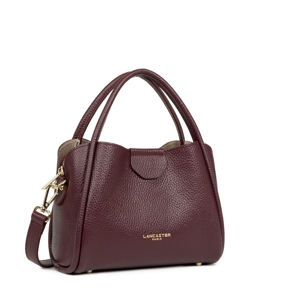 Petit sac à main en cuir Ida double Lancaster