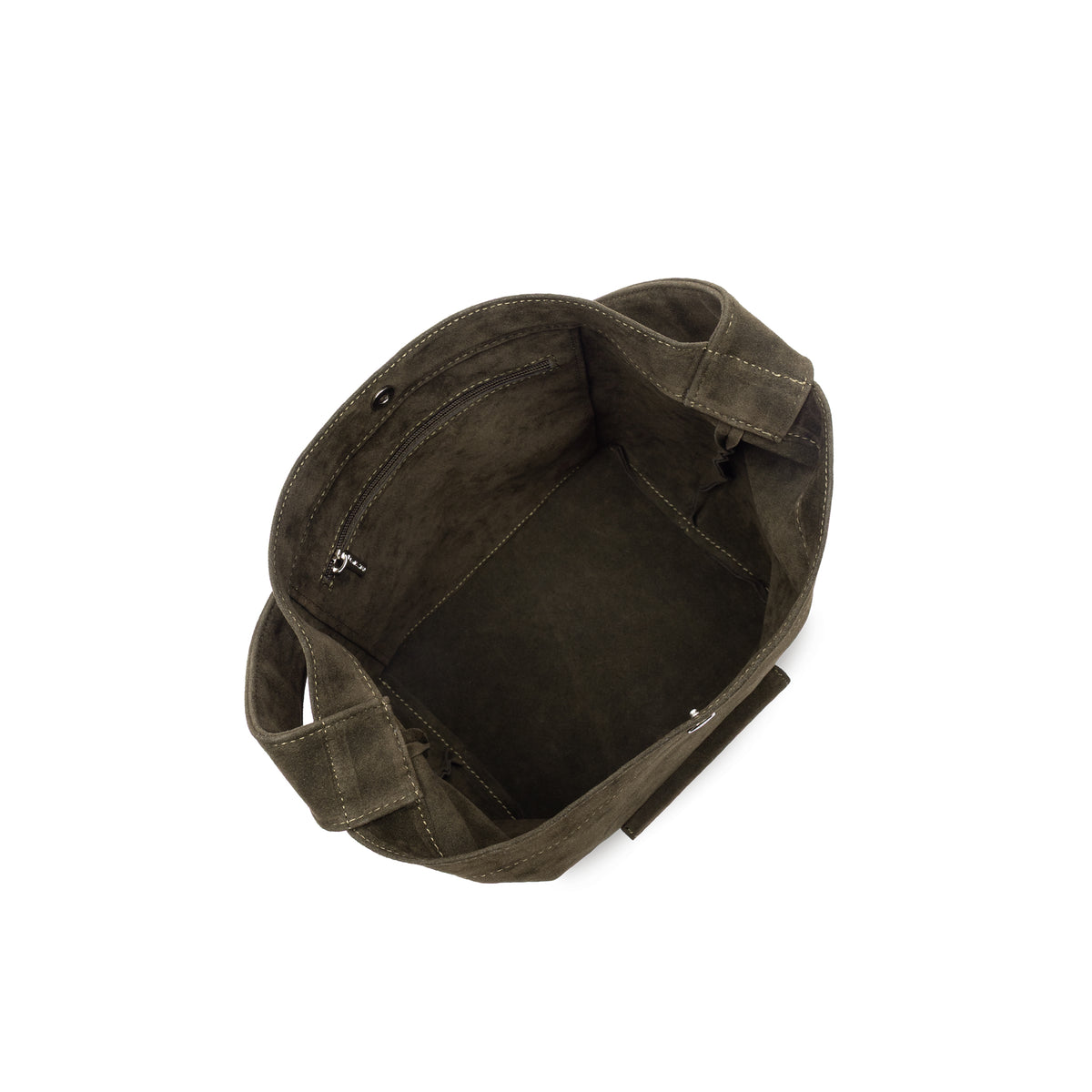 Lancaster Suede Mini Bucket Bag