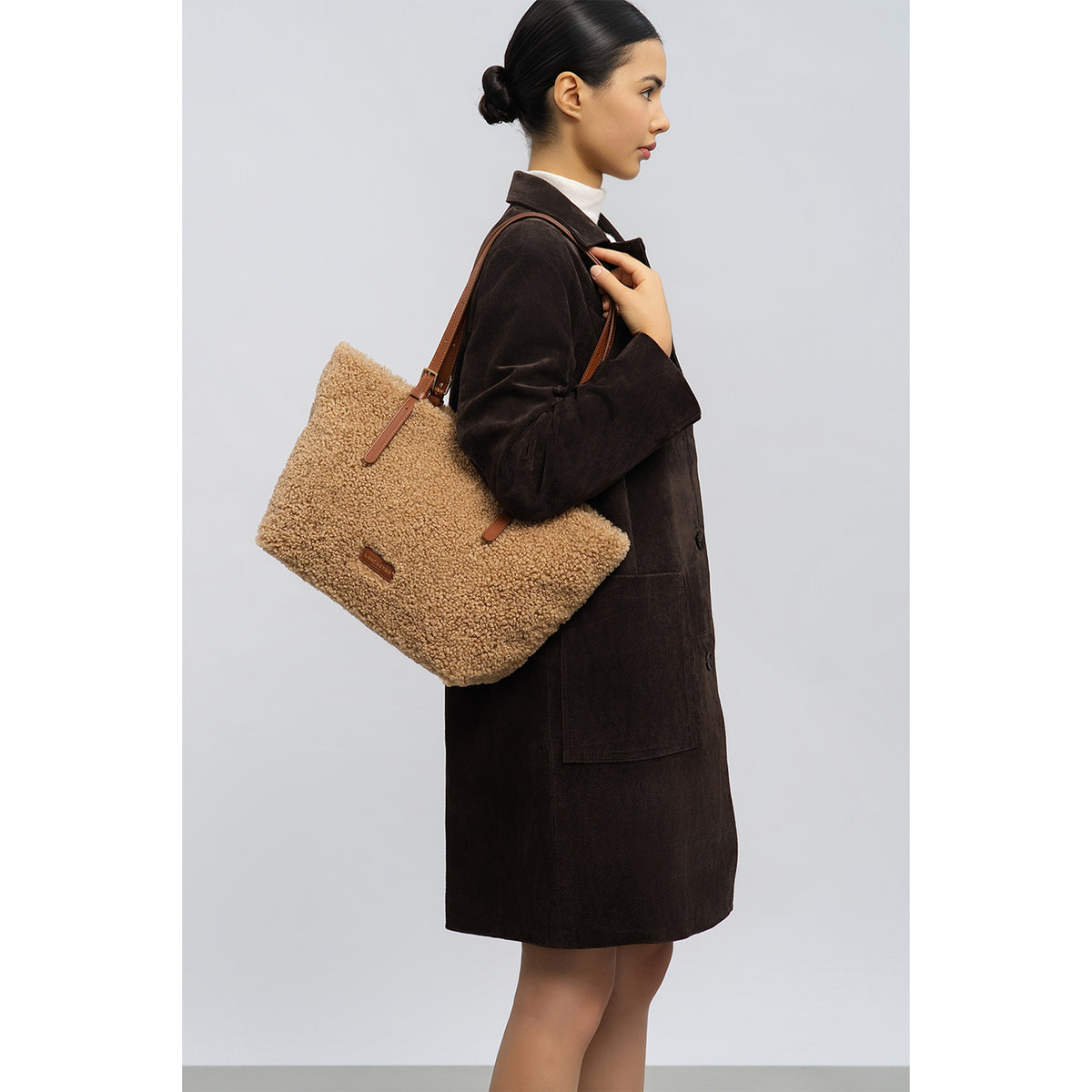 Sac cabas épaule Moumoute Lancaster